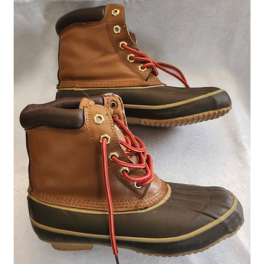 Magellan Outdoor Size US 7 Thermolite Duck Boots Steel Shank upper Leather