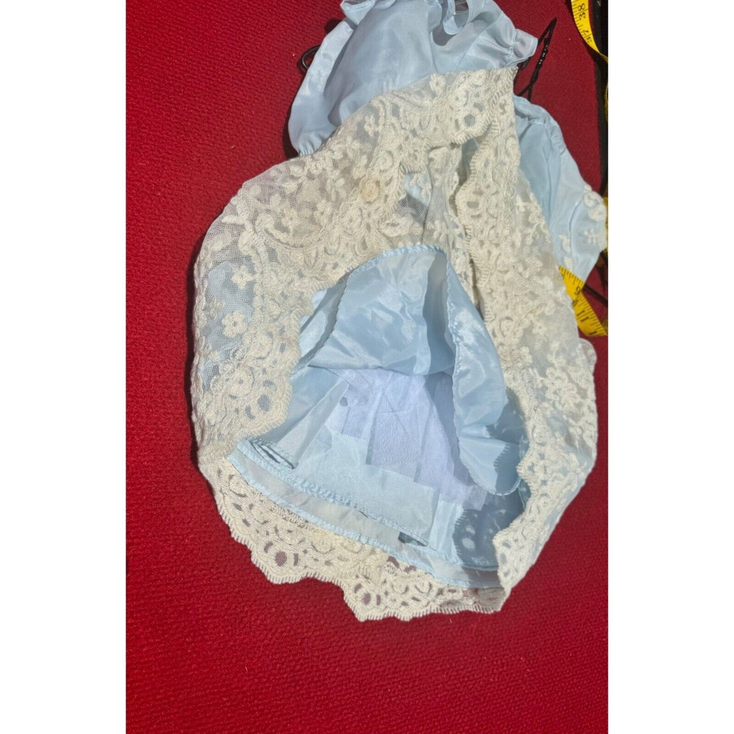 Baby Blue Lace Dress With Bloomers Size 12M Pippa & Julie