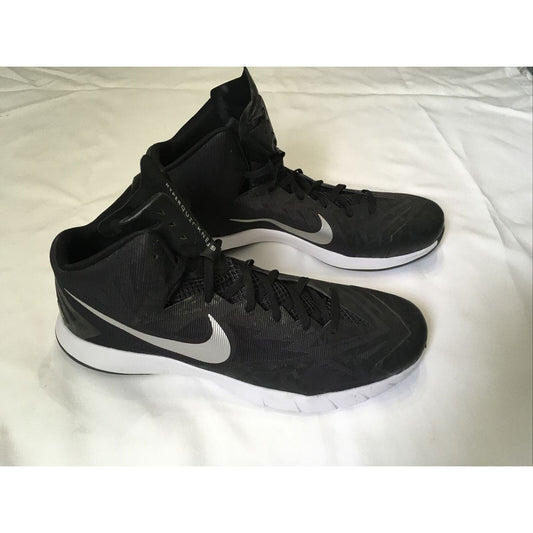 Nike Mens Lunar Hyperquickness TB 652775-001 Black Basketball Shoe Sneakers Sz18