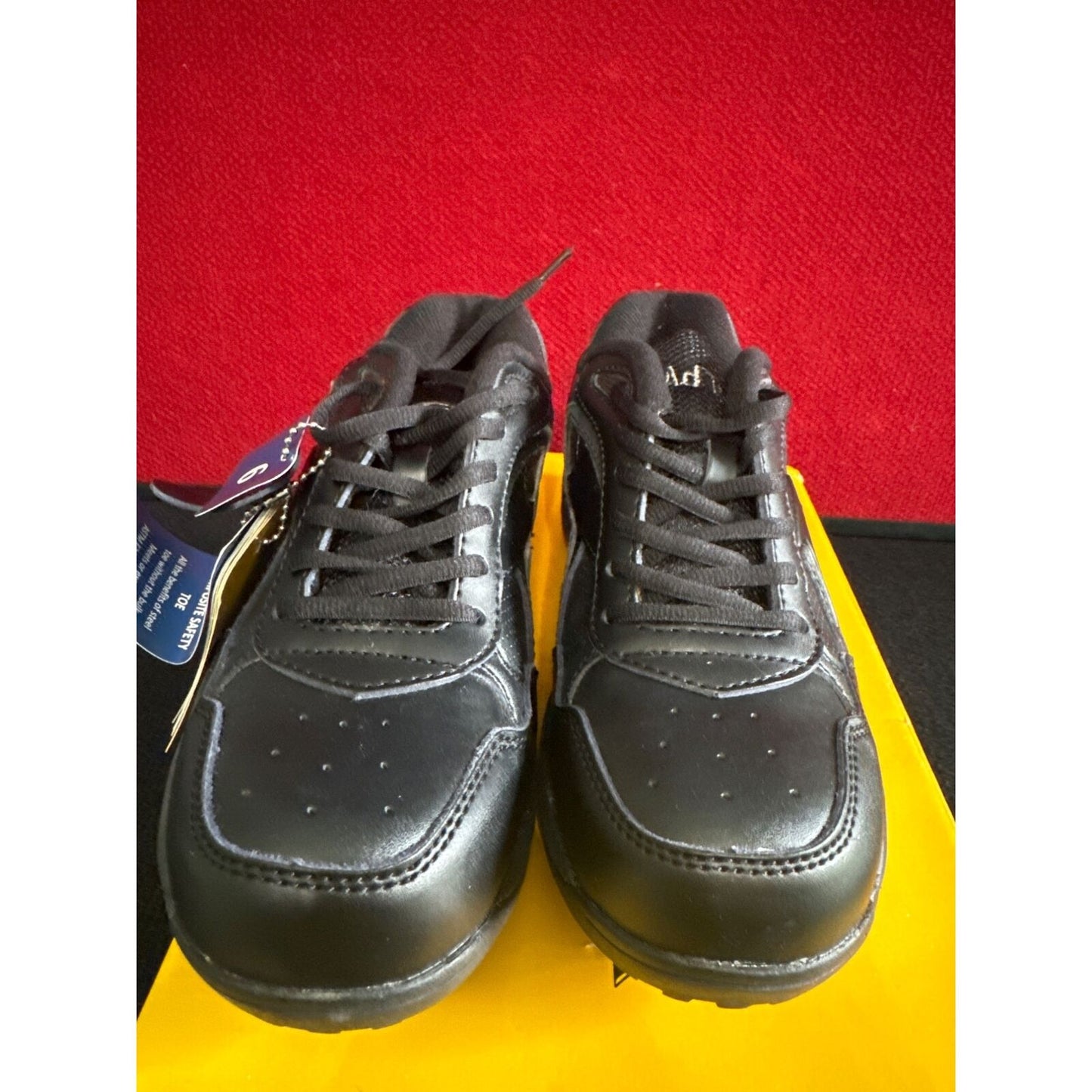 AdTec Genuine Leather Memory Foam Footwear Size 6 Black. steel toe