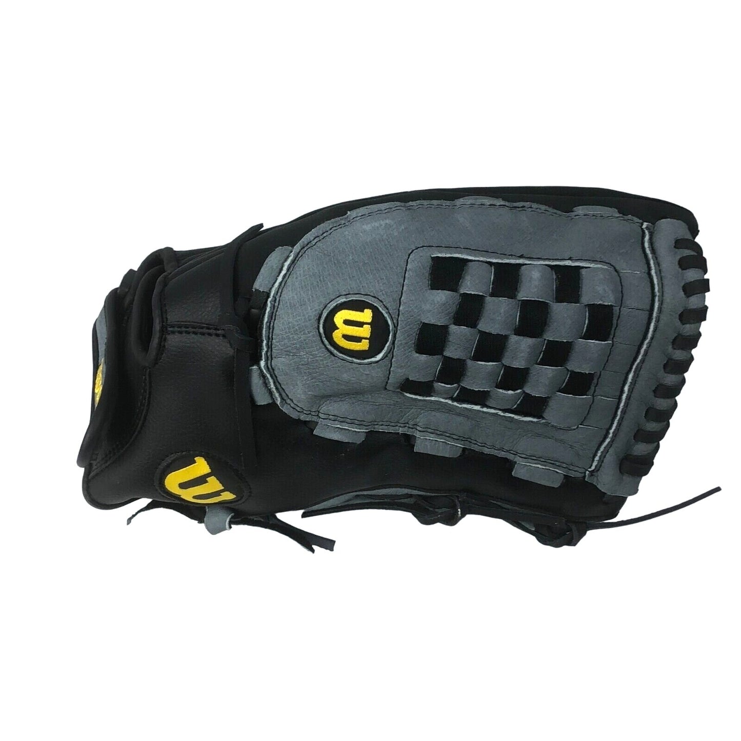 Wilson Adult A360 Right Handed Gray Black Catcher Leather Softball Glove