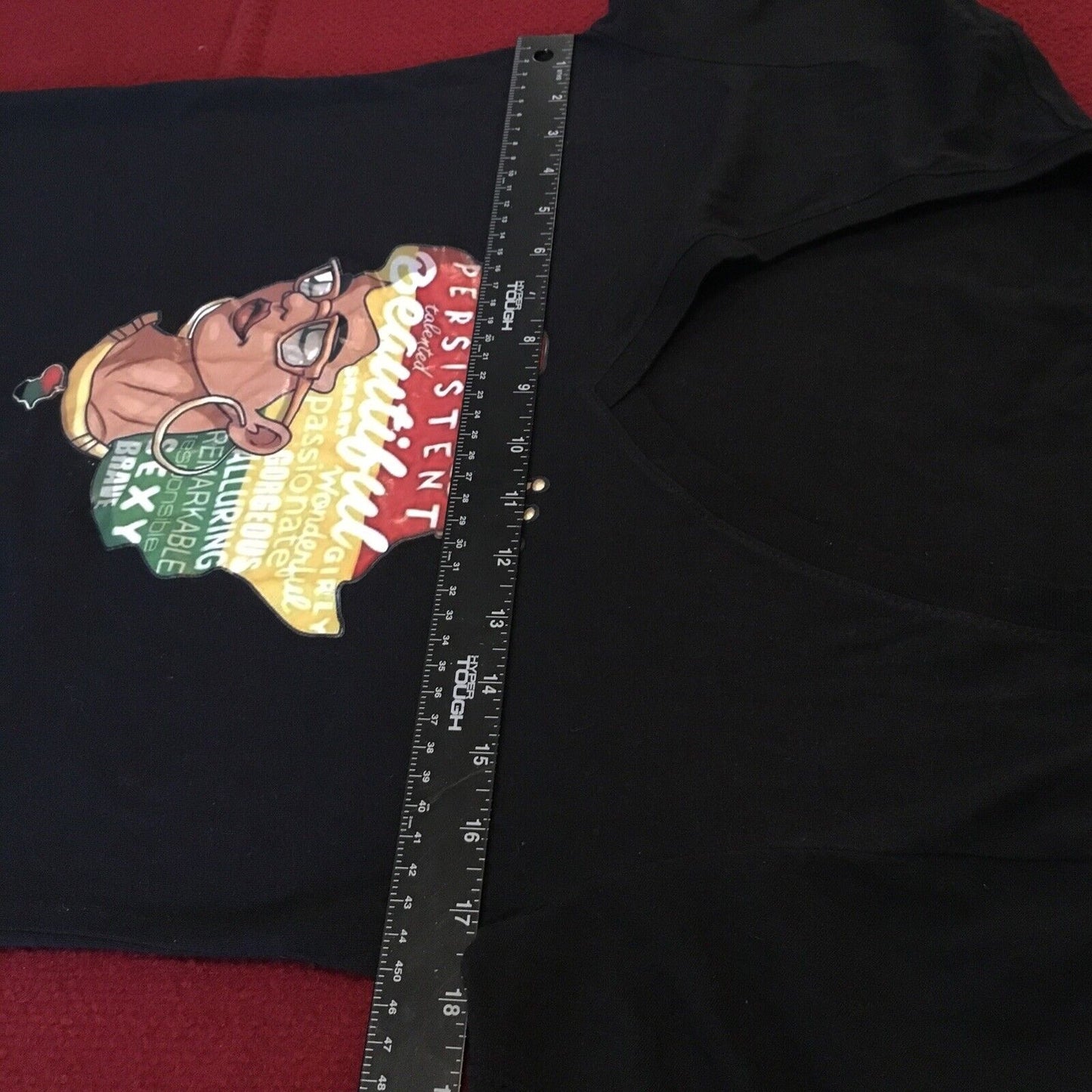 Women’s Black sophisticated persistent Talented beauty T-shirt size unknown see