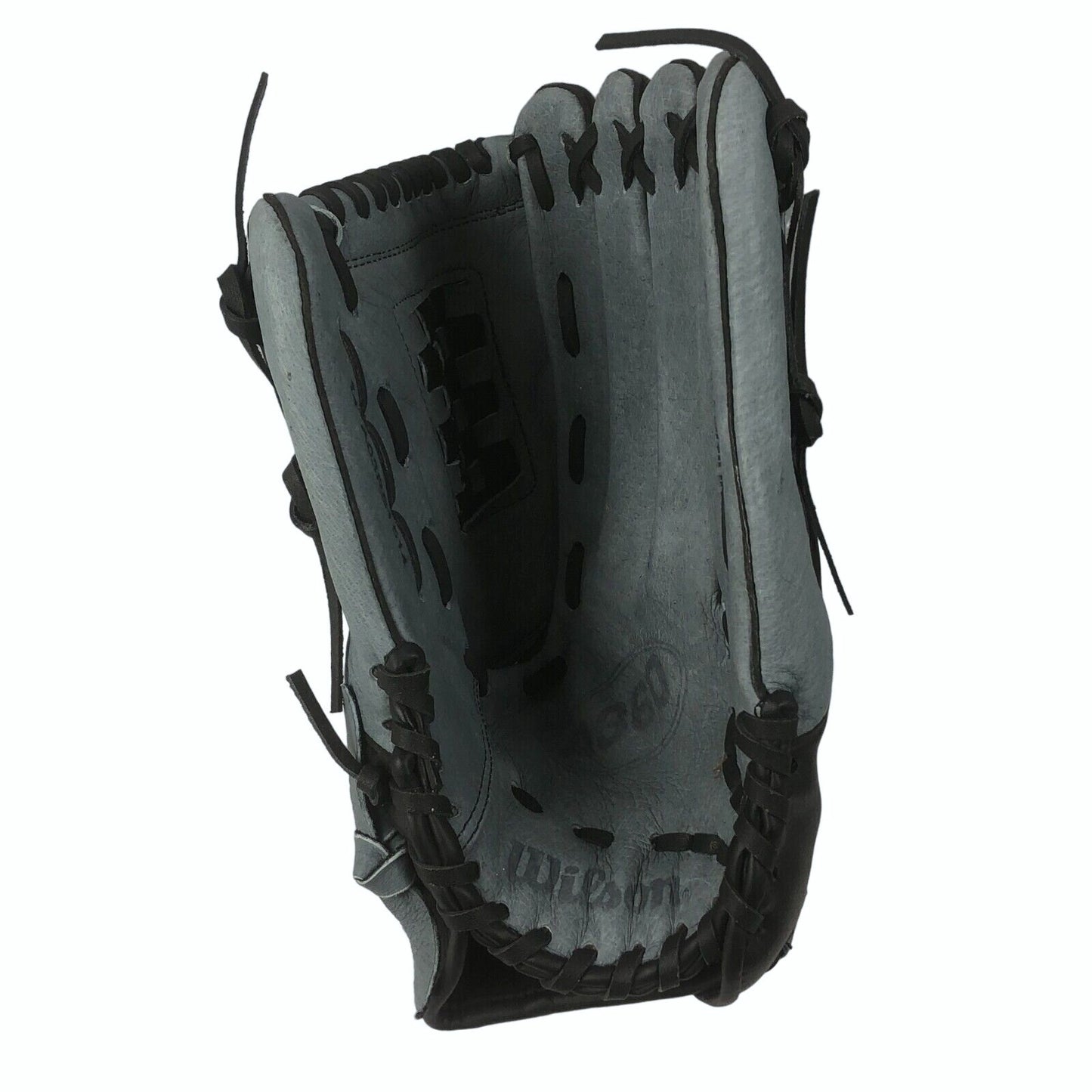 Wilson Adult A360 Right Handed Gray Black Catcher Leather Softball Glove