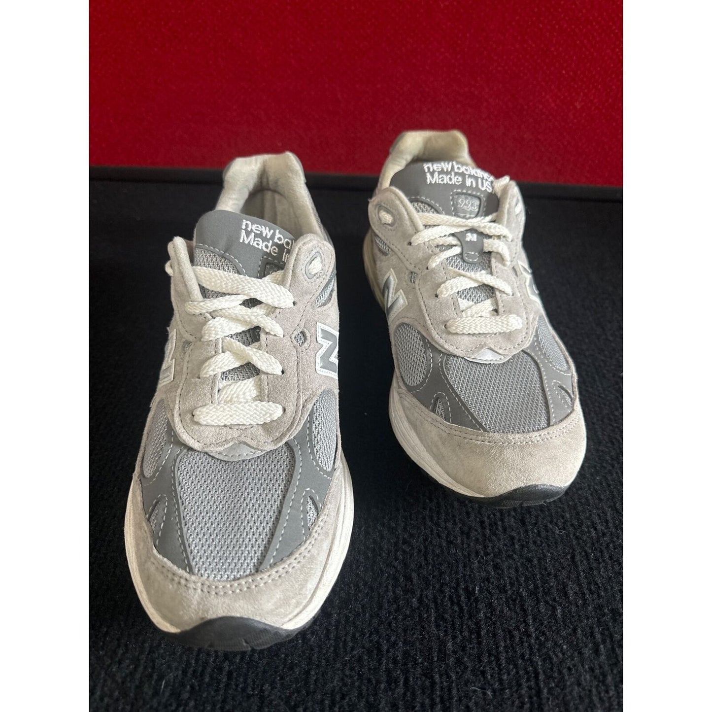 New Balance WR993GL Women's Running Shoes B Gray Suede/Mesh Made In USA Size 8