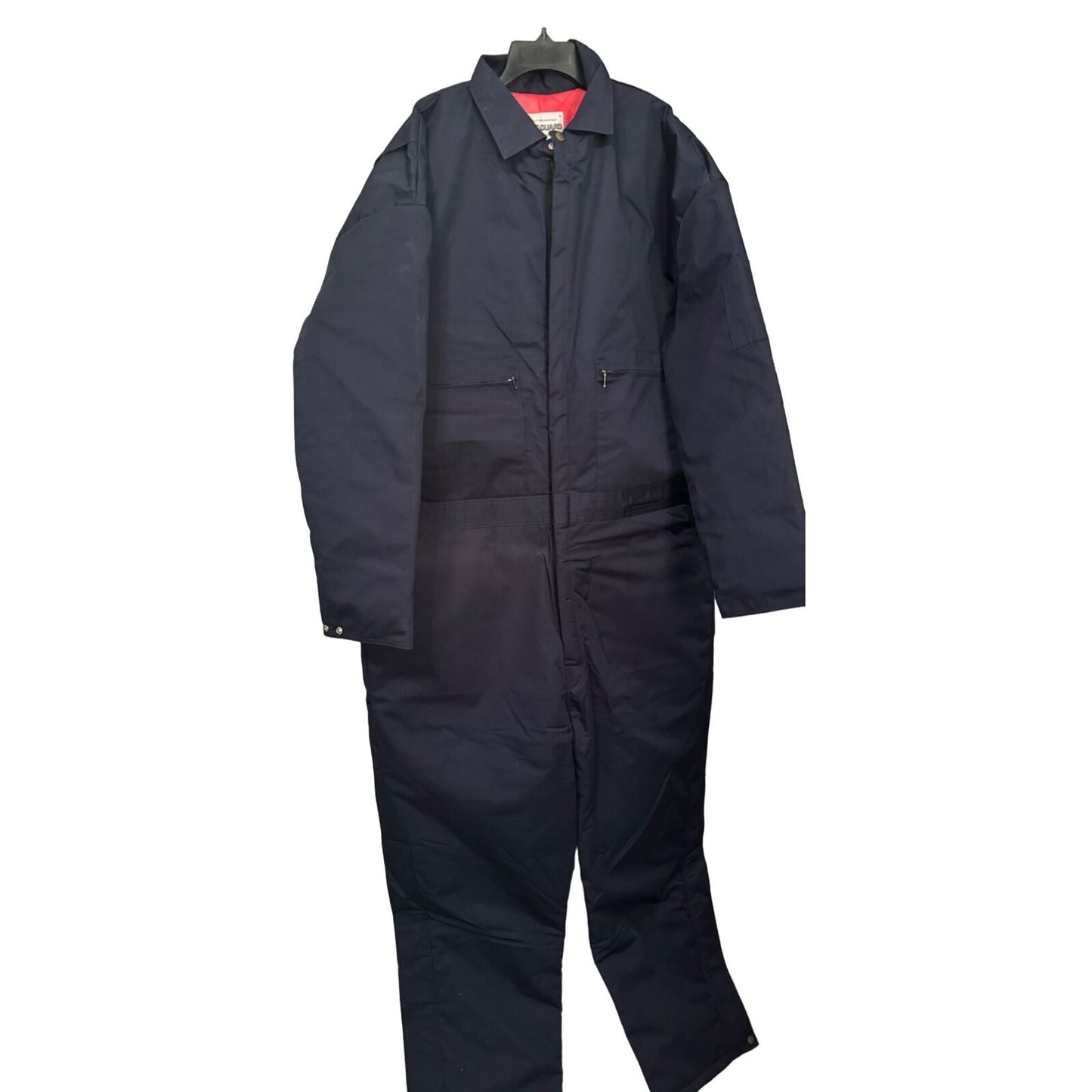 SteelGuard Virtually Indestructable Insulated Coveralls By Aramark 2XL Navy Blue