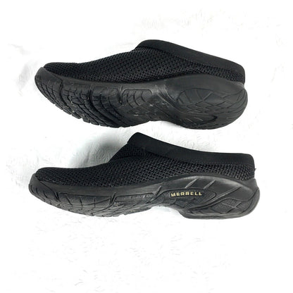 Merrell Womens Black Round Toe Comfort Low Top Slip On Shoes Size 8