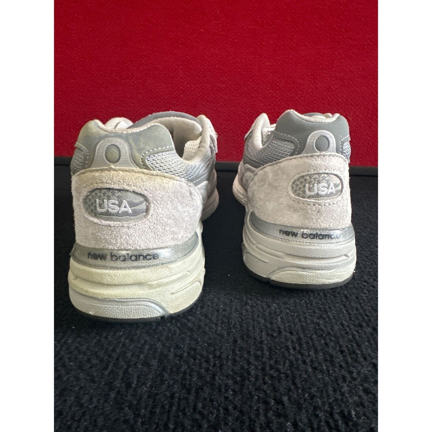 New Balance WR993GL Women's Running Shoes B Gray Suede/Mesh Made In USA Size 8