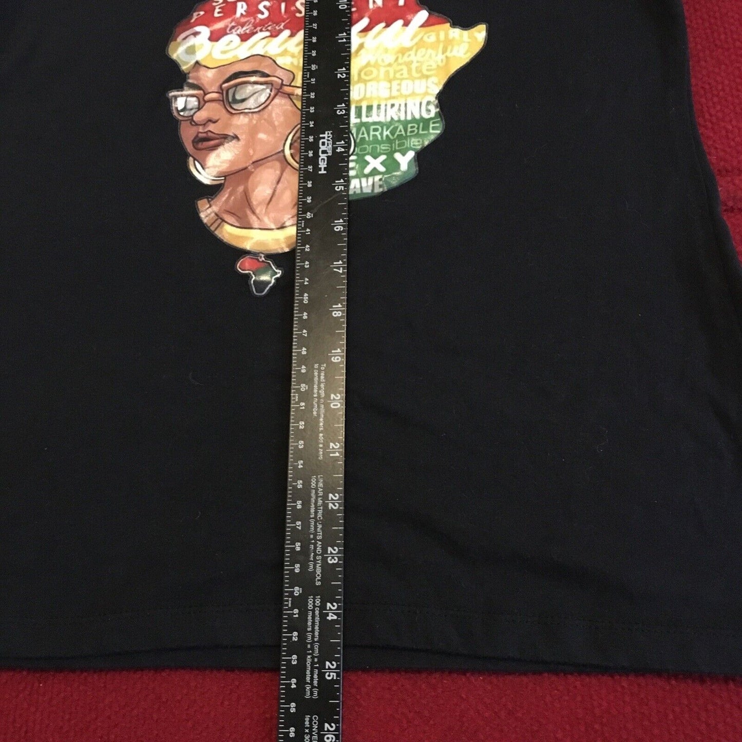 Women’s Black sophisticated persistent Talented beauty T-shirt size unknown see