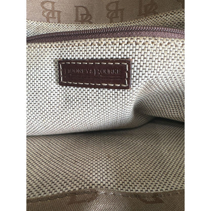 Dooney & Bourke Vintage Monogram Canvas & Leather Tote Bag