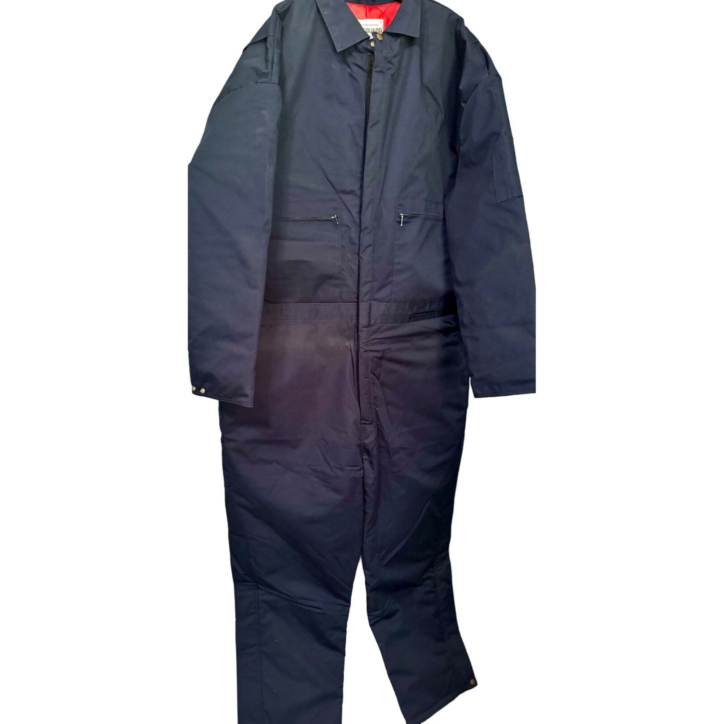 SteelGuard Virtually Indestructable Insulated Coveralls By Aramark 2XL Navy Blue
