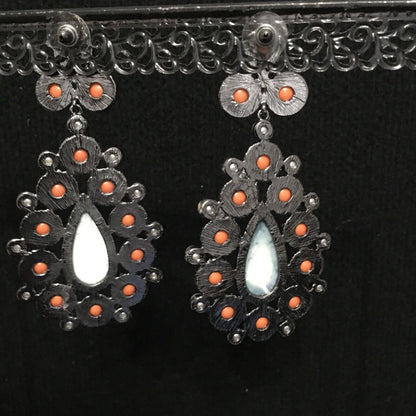 Turquoise Ehtiopian Opal Gemstone Dangle Earring Jewelry