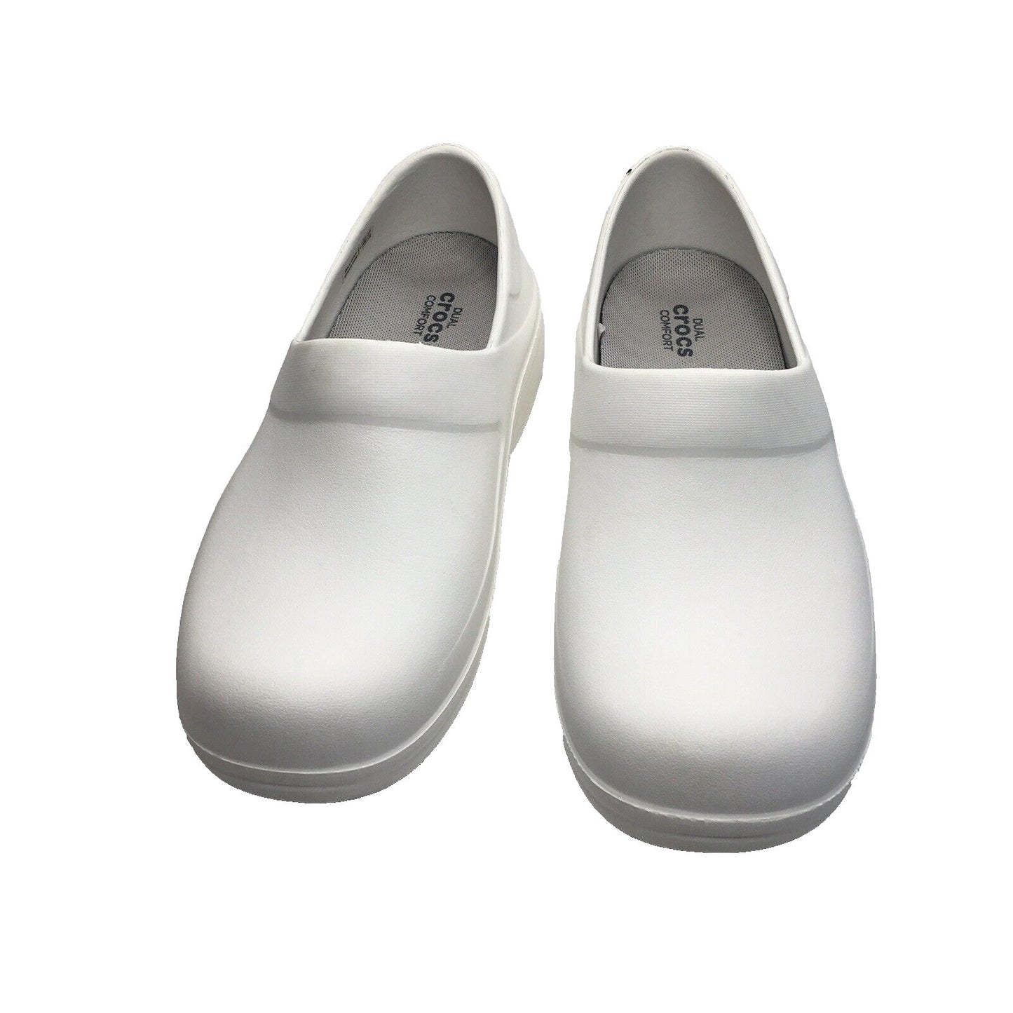 Crocs Clogs Women's Size 8w White Nursing Work Non-Slip Shoes