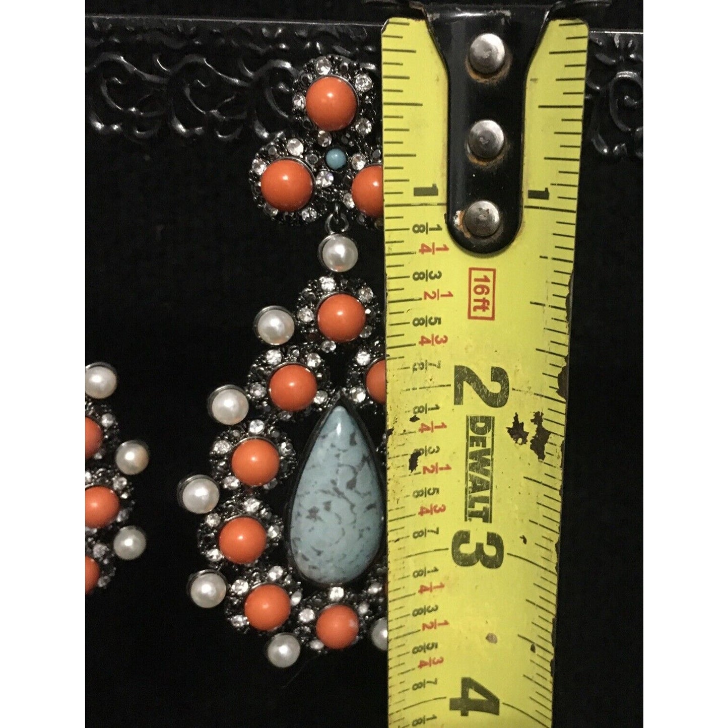 Turquoise Ehtiopian Opal Gemstone Dangle Earring Jewelry