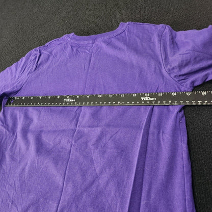 Mardi Gras Boys Large 10-12 T-Shirt Short Sleeve Purple